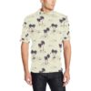 Palm Tree Pattern Print Design Pt08 Men Polo Shirt