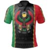 Pan African Polo Shirt - Pan-Africanism Ancient Egypt Horus - BN15