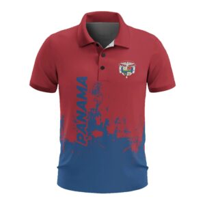 Panama Men's All Over Print Polo Shirt (Model T55)