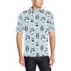 Panda Pattern Print Design A01 Men Polo Shirt