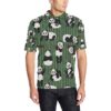 Panda Pattern Print Design A04 Men Polo Shirt