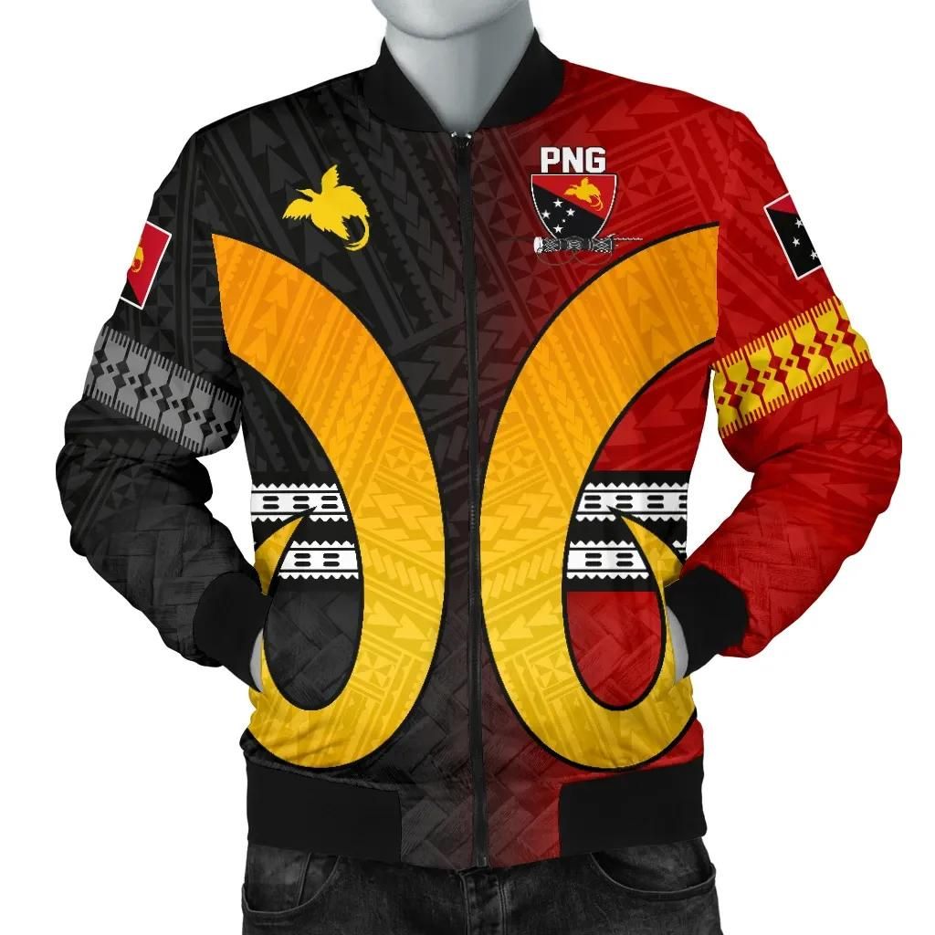 Papua New Guinea Descendants Men's Bomber Jacket A7 Bomber Jacket Papua New Guinea Descendants Men's Bomber Jacket A7 Bomber Jacket