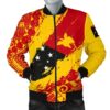 Papua New Guinea Men's Bomber Jacket - Nora Style J9 Bomber Jacket
