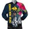 Papua New Guinea Men's Bomber Jacket - Summer Vibes - BN15 Bomber Jacket