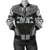 Papua New Guinea Polynesian Chief Women'S Bomber Jacket - Black Version - Bn10 Bomber Jacket