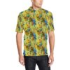 Parrot Pattern Print Design A02 Men Polo Shirt