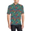 Parrot Pattern Print Design A05 Men Polo Shirt