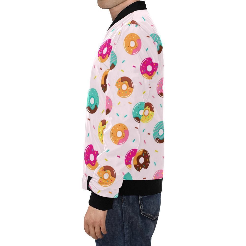 Pattern-Print-Donut-Mens-Bomber-Jacket-1