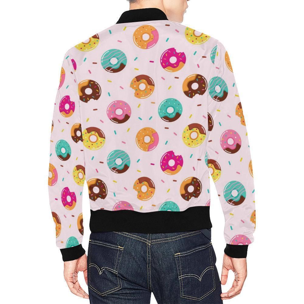 Pattern-Print-Donut-Mens-Bomber-Jacket-2