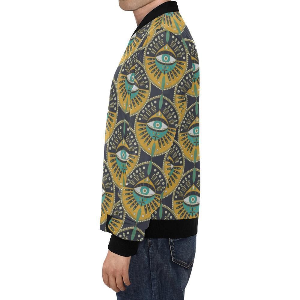 Pattern-Print-Evil-Eye-Mens-Bomber-Jacket-1