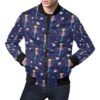 Pattern Print Fairy Mens Bomber Jacket