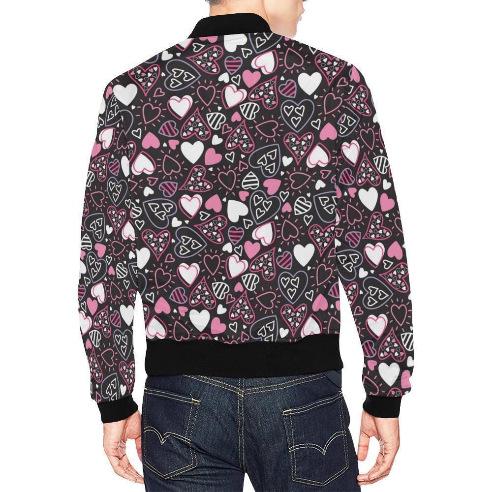 Pattern-Print-Heart-Mens-Bomber-Jacket-2