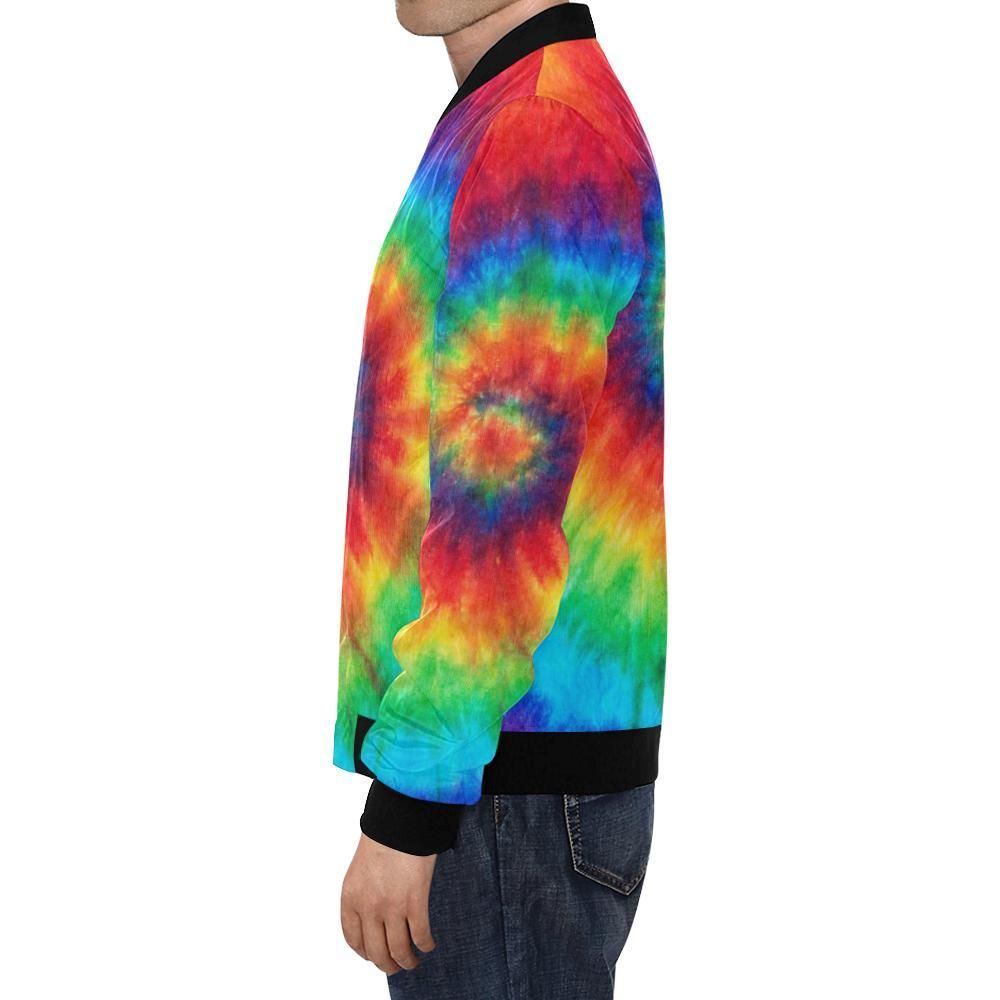 Pattern-Print-Tie-Dye-Mens-Bomber-Jacket-1