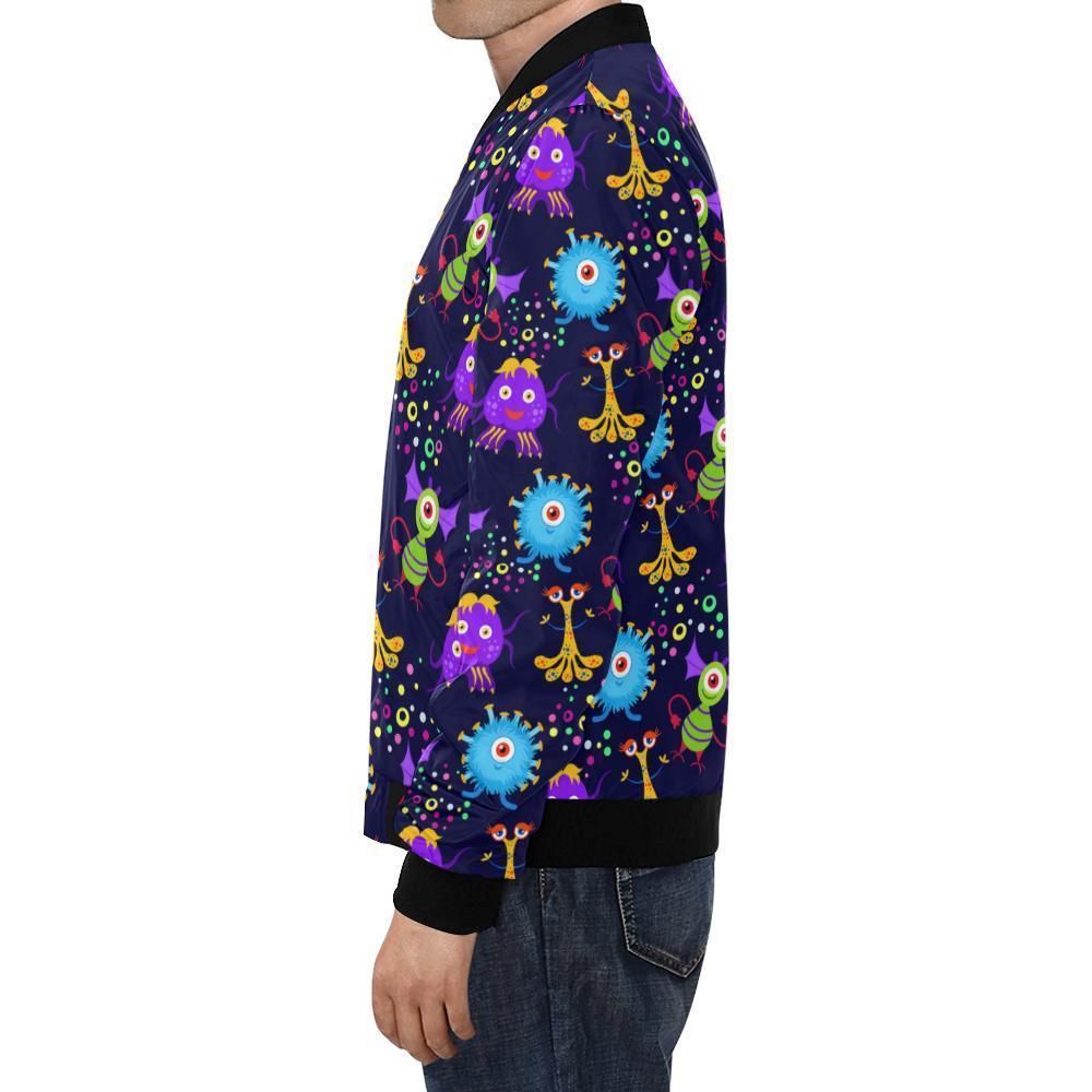 Pattern-Print-Ufo-Alien-Mens-Bomber-Jacket-1