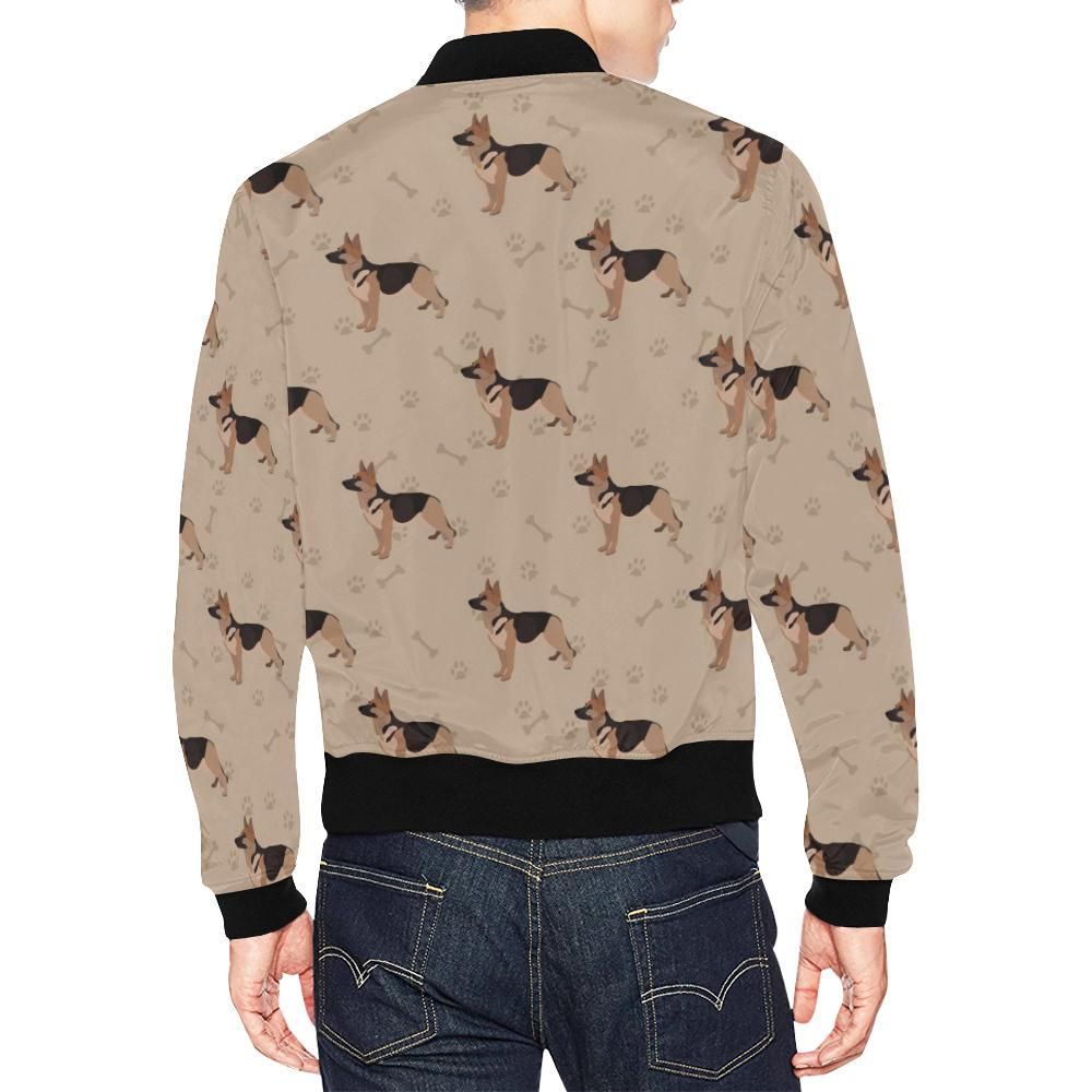 Paw-German-Shepherd-Pattern-Print-Mens-Bomber-Jacket-2