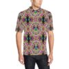 Peace Sign Pattern Print Design A03 Men Polo Shirt