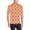 Peach Pattern Print Design A03 Men Polo Shirt