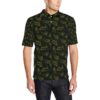 Peacock Feather Pattern Design Print Men Polo Shirt