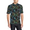 Peacock Pattern Print Design A04 Men Polo Shirt