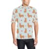 Pembroke Welsh Corgis Pattern Print Design A01 Men Polo Shirt