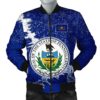 Pennsylvania Christmas Coat Of Arms Men Bomber Jacket  X Style J78 Bomber Jacket