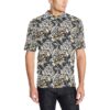 Peony Pattern Print Design Pe06 Men Polo Shirt