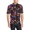 Percussion Neon Pattern Print Design 04 Men Polo Shirt