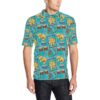 Percussion Pattern Print Design 03 Men Polo Shirt