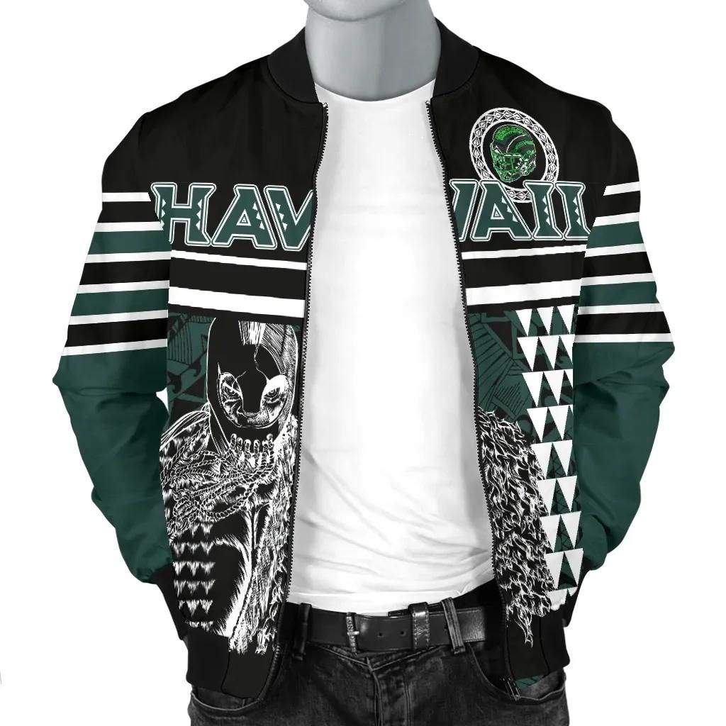 Personalised-Hawaii-Kakau-Polynesian-Warrior-Football-bMens-Bomber-Jacket-Rainbow-Style-J5-Bomber-Jacket-2
