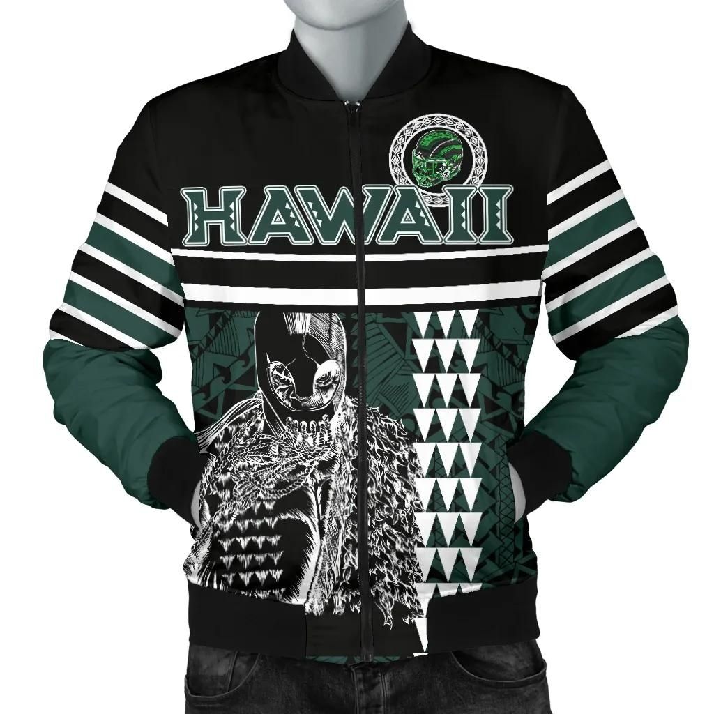 Personalised - Hawaii Kakau Polynesian Warrior Football bMen's Bomber Jacket - Rainbow Style J5 Bomber Jacket Personalised - Hawaii Kakau Polynesian Warrior Football bMen's Bomber Jacket - Rainbow Style J5 Bomber Jacket