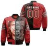 Personalized #00 I Rode A Tank Held A Generals Rank Mick Jagger Member Of Rolling Stones gift for Rolling Stones fans Mick Jagger fans Bomber Jacket
