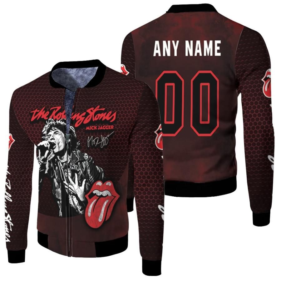 Personalized #00 Mick Jagger Lead Vocalist Of The Rolling Stones Rockn Roll Singer gift for Mick Jagger fans Rolling Stones fans Bomber Jacket Personalized #00 Mick Jagger Lead Vocalist Of The Rolling Stones Rockn Roll Singer gift for Mick Jagger fans Rolling Stones fans Bomber Jacket