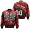 Personalized #00 Rolling Stones Charles Robert Watts 80 Anniversary 1941 2021 Thank You For The Memories gift for Rolling Stones fans Bomber Jacket