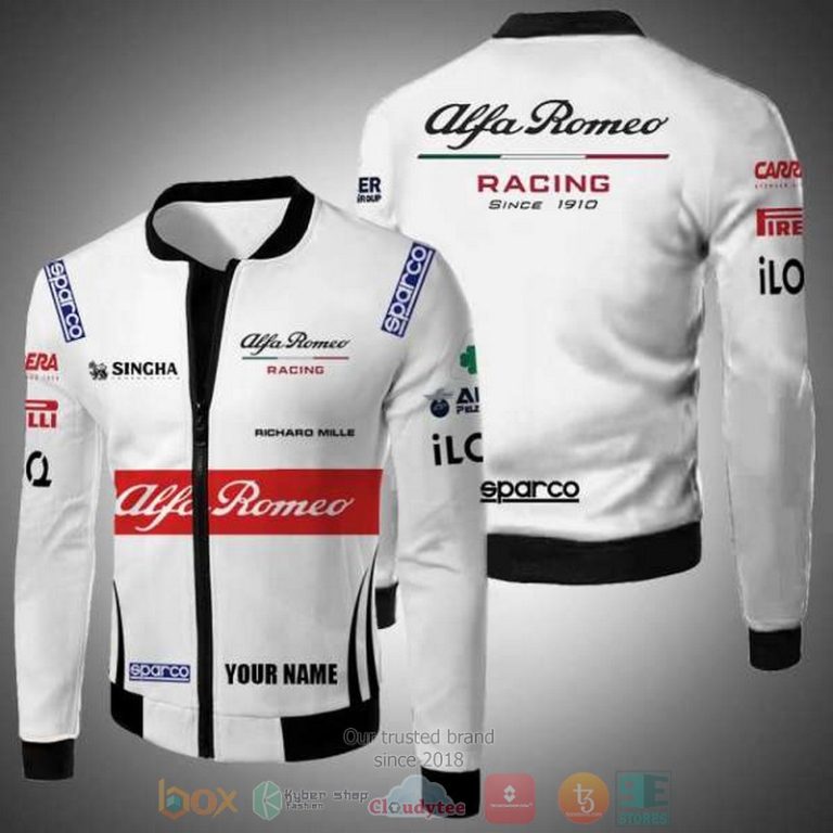 Personalized-Alfa-Romeo-Racing-Since-1910-Custom-Bomber-Jacket-1