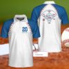Personalized Baseball Team Custom Name And Number Polo Shirt #V