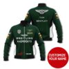 Personalized Breitling Kaspersky Bentley Custom Bomber Jacket