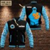 Personalized Cookie Monster The Muppet 3D Bomber Jacket