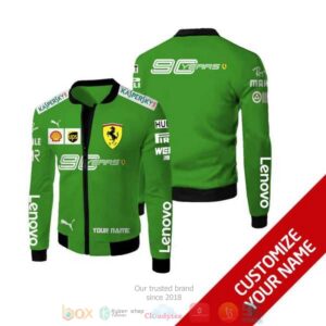 Personalized Ferrari 90 Years Lenovo Custom Bomber Jacket