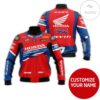 Personalized Honda Motorcycle Racing Team 3D Bomber Jacket