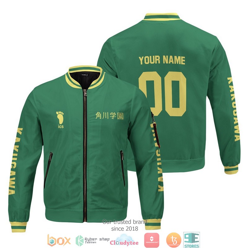 Personalized Kakugawa Libero Bomber Jacket 2 Personalized Kakugawa Libero Bomber Jacket 2
