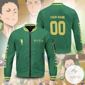 Personalized Kakugawa Libero Bomber Jacket
