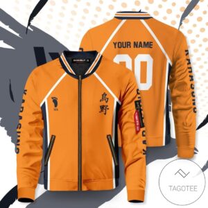 Personalized Karasuno Libero Bomber Jacket