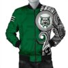 Personalized Konawaena High Tribal Kakau Bomber Jacket AH J0 Bomber Jacket