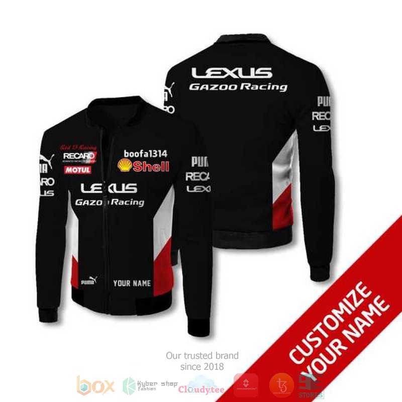 Personalized Lexus Gazoo Racing Custom Bomber Jacket Personalized Lexus Gazoo Racing Custom Bomber Jacket