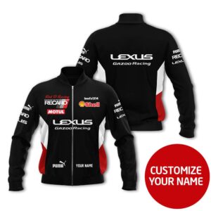 Personalized Lexus Gazoo Racing Recaro Custom Bomber Jacket