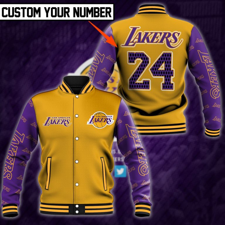 Personalized-Los-Angeles-Lakers-3D-Bomber-Jacket-1