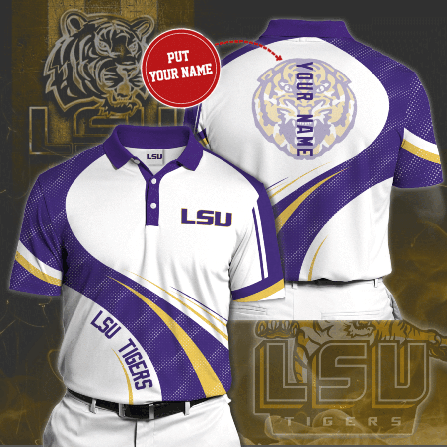 Personalized Lsu Polo Shirt Personalized Lsu Polo Shirt