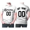 Personalized Mamba Tribute Any Name 00 White 3D Allover Design Polo Shirt