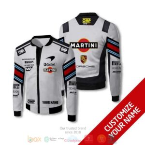 Personalized Martini Castrol Omp Custom Bomber Jacket