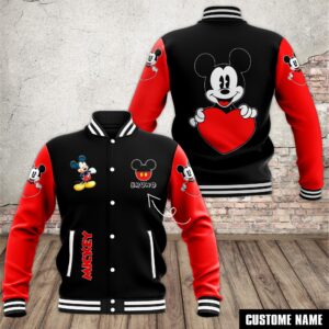 Personalized Mickey Mouse 3D Bomber Jacket